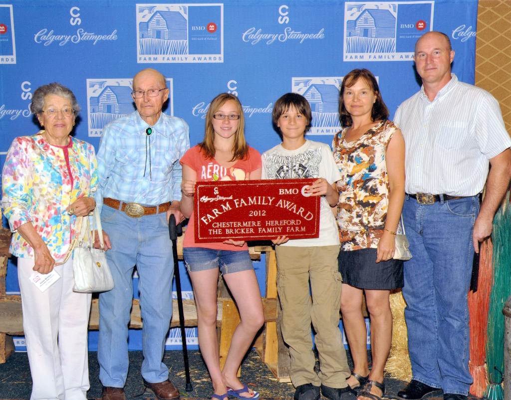 Farm Family Award 2012